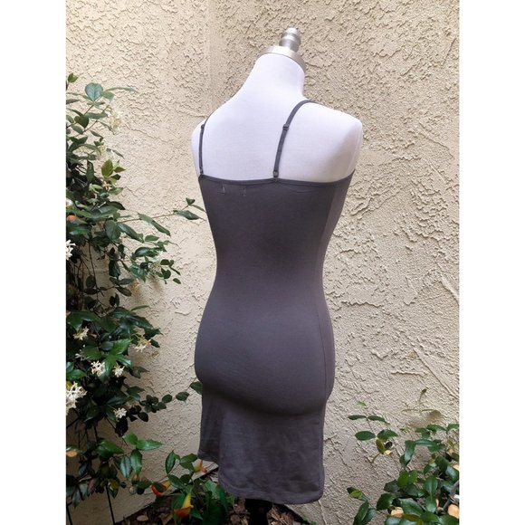 Charcoal Cami Bodycon Mini Dress - Picture 6 of 9